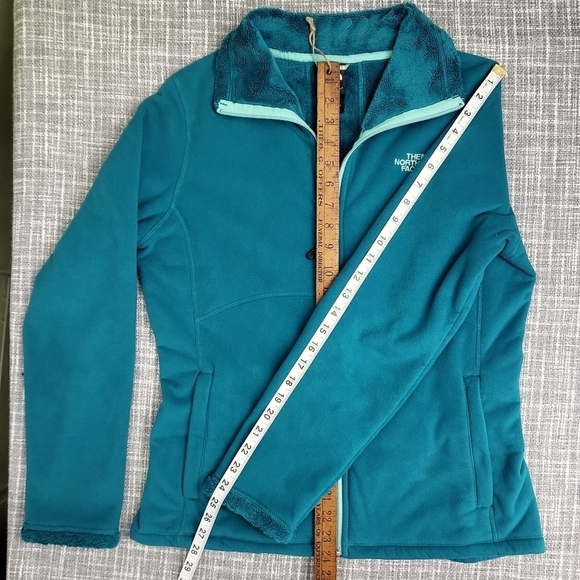 The North Face Morning Glory Fleece Jacket Teal Green Women's M - Picture 7 of 15